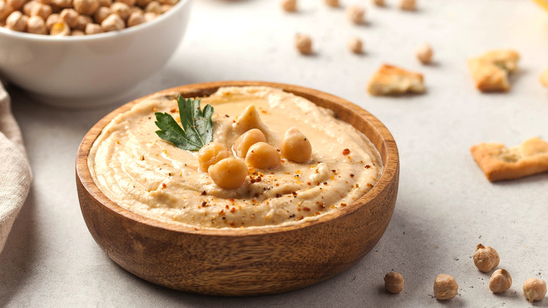 Bowl of hummus