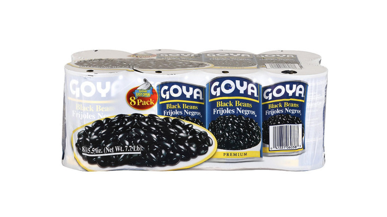 Goya 8-pack black beans