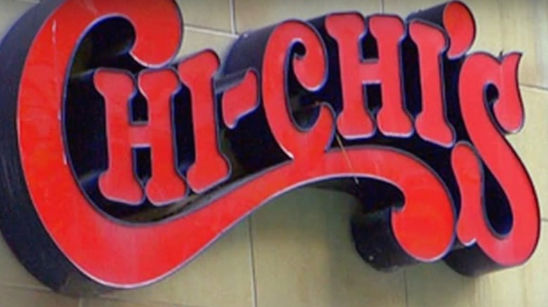 Chi-Chi's restaurant sign