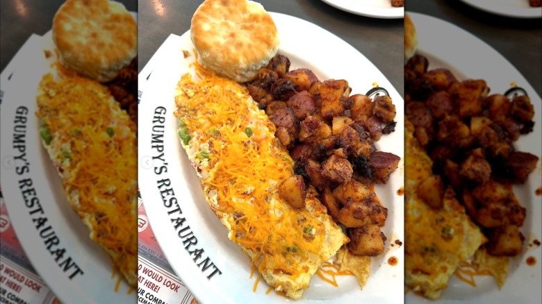 A Denver omelette at Grumpy's restaurant