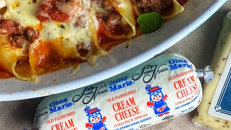 gina marie cream cheese tube
