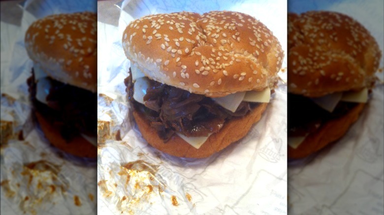 Arby-Q sandwich from Arby's