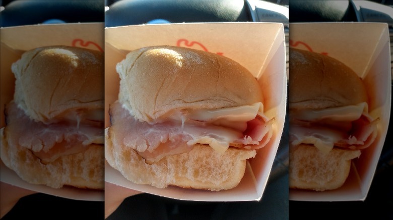 Arby's Ham Slider in box