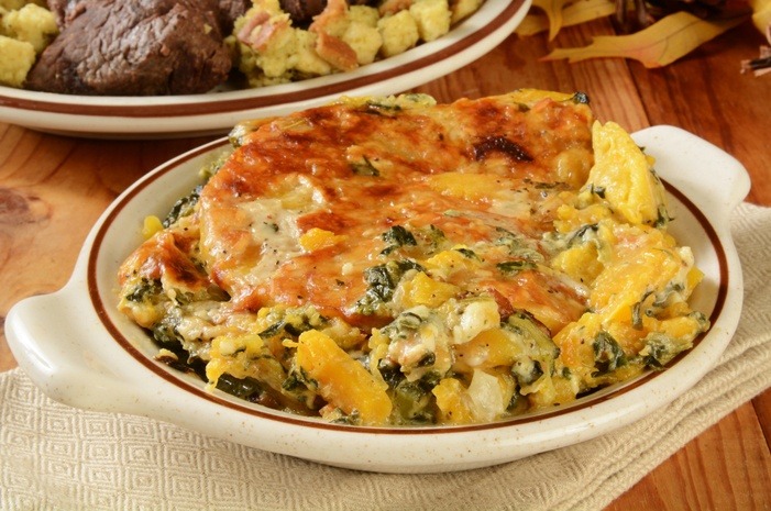 Smoked Salmon and Potato Breakfast Casserole