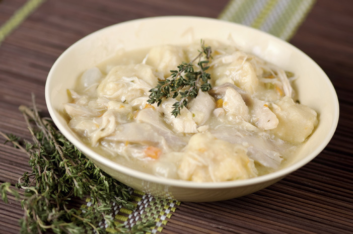 Slow-Cooker Chicken and Dumplings