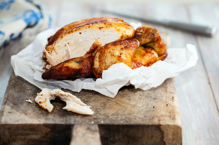 Slow-Cooker Roast Chicken