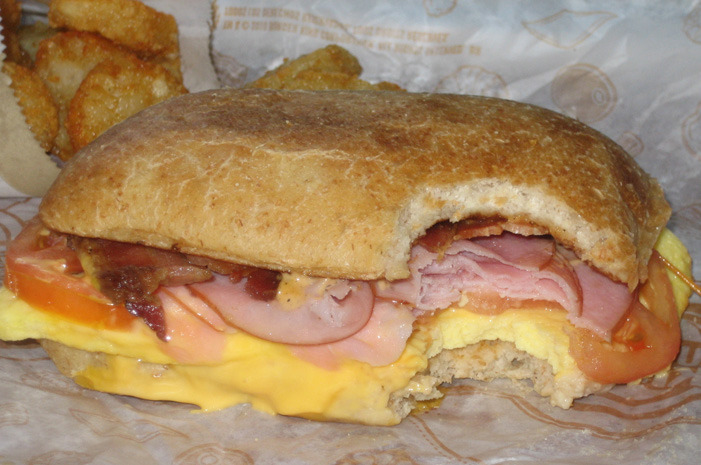 Burger King: Enormous Omelet Sandwich