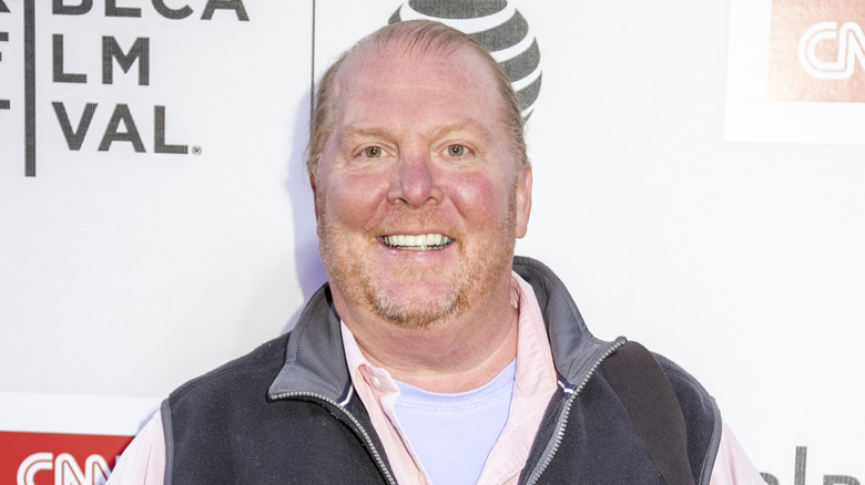 Celebrity chef Mario Batali at a promotional event