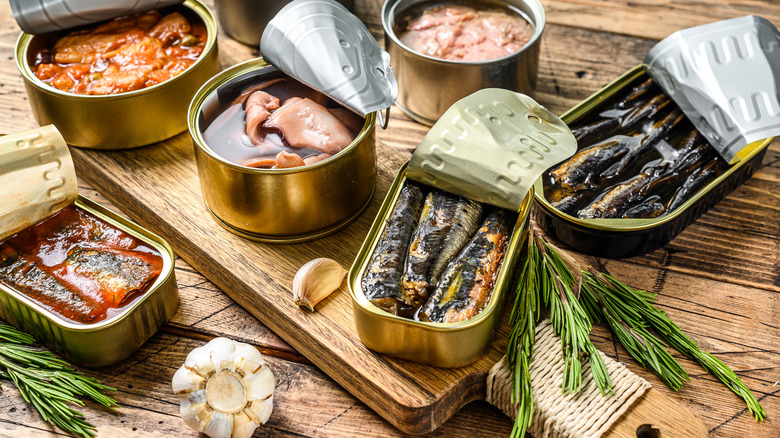 different types of preserved dish