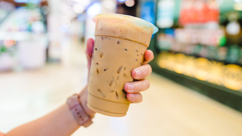 Frothy bubble tea