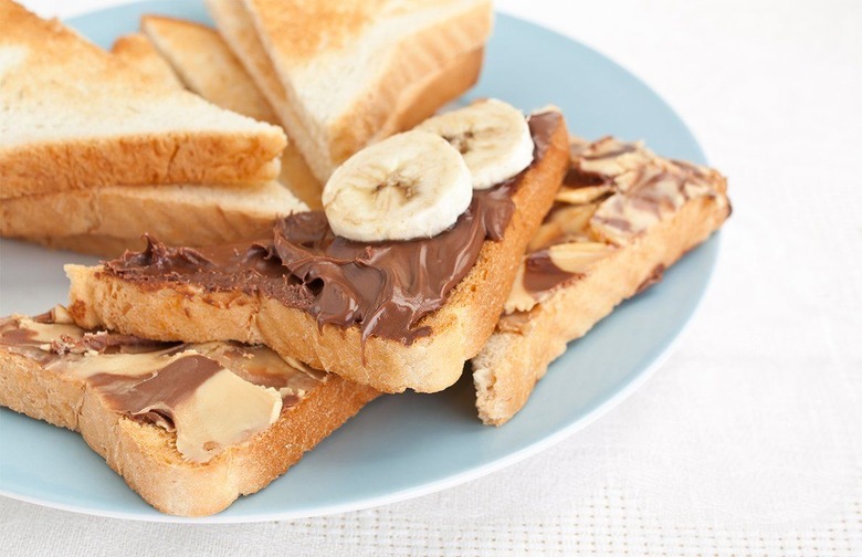 Nutella and Banana Toasts