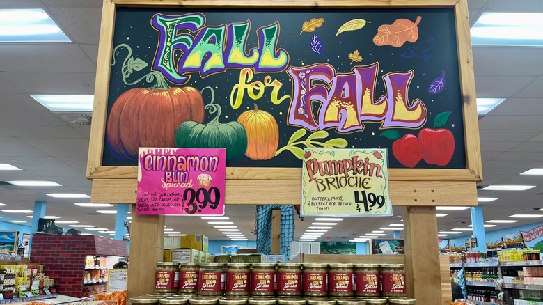 Fun For Fall sign at Trader Joe's