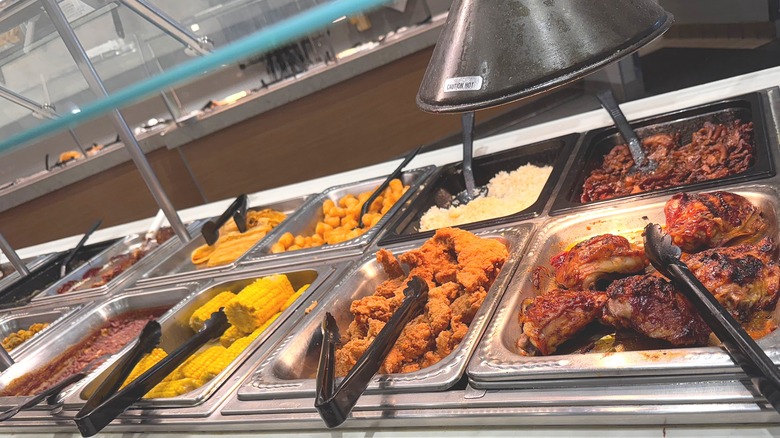 Buffet at Golden Corral