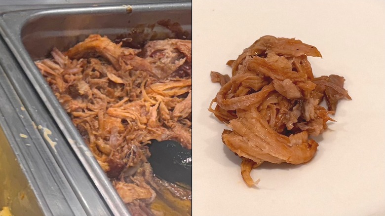Pulled pork at Golden Corral