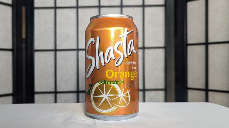 Shasta orange soda