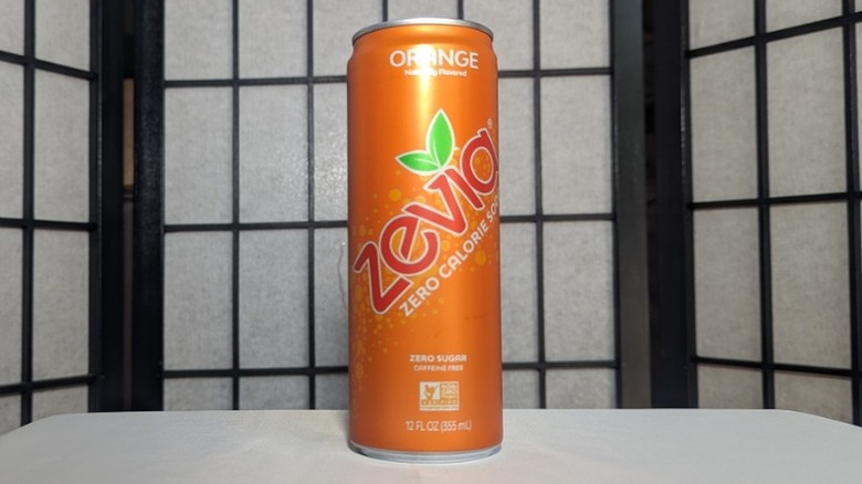 Zevia zero calorie soda