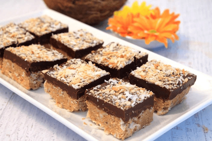 No Bake Almond Joy Bars