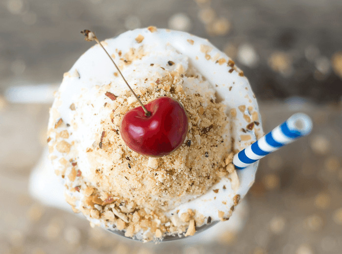 Toasted Almond Milkshake