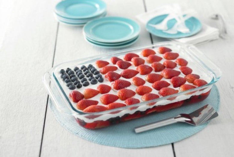 Wave Your Flag Cheesecake