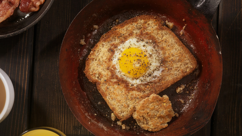 Egg in a hole