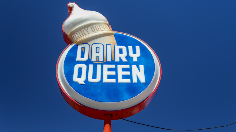 Vintage Dairy Queen sign