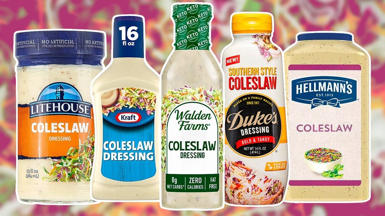five coleslaw dressings