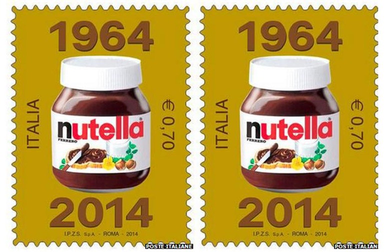 There's a Commemorative Nutella Stamp