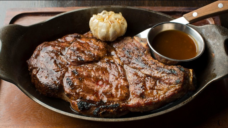 Steakhouse dinner