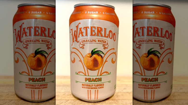 Waterloo Peach Sparkling Water