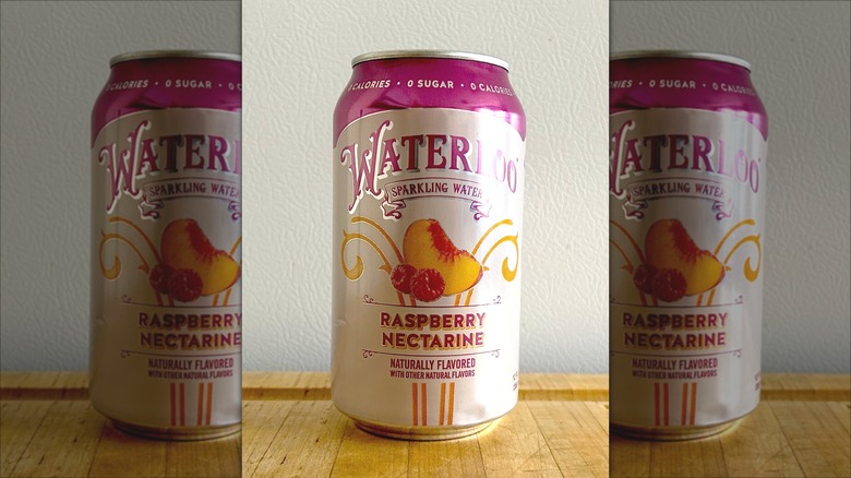 Raspberry Nectarine sparkling water