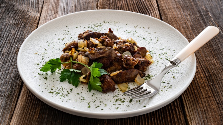 Liver and onions