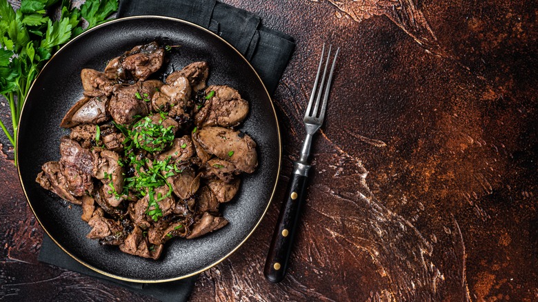 Liver and onions