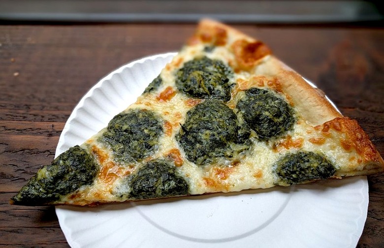 #38 Spinach Slice, Sofia Pizza Shoppe (New York, New York)
