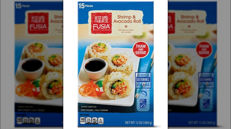 Aldi frozen sushi