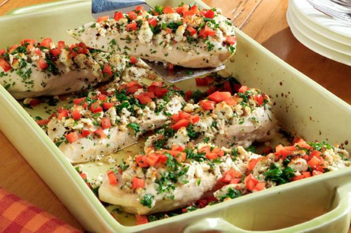 Easy Feta-Chicken Bake