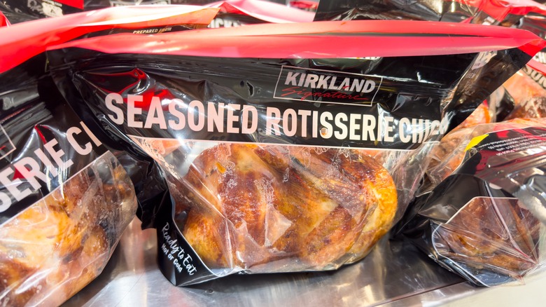 Kirkland rotisserie chicken in store