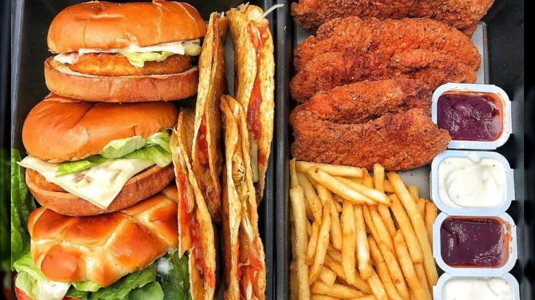Jack in the Box chicken items