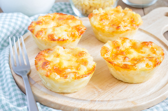 Mac and Cheese Lunchbox Muffins