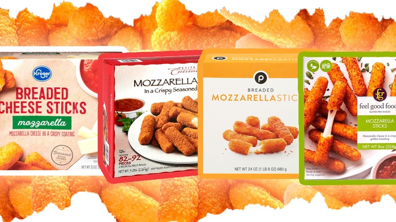 Mozzarella sticks boxes