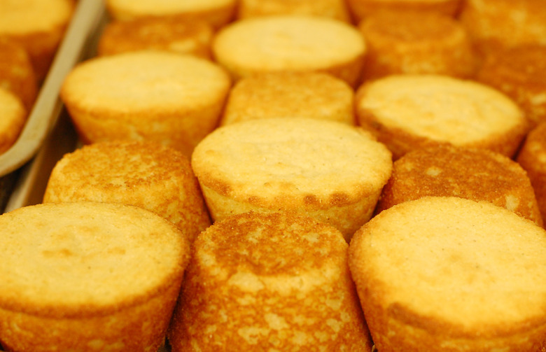 Chia Cornbread Muffins