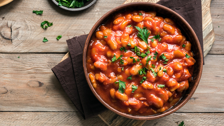 bowl of bean chili