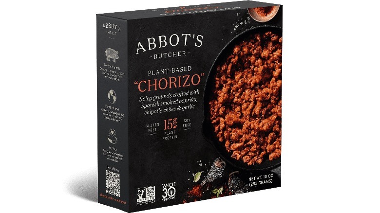 plant-based chorizo