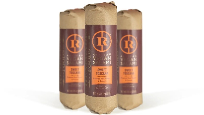 Renegade Foods vegan salami