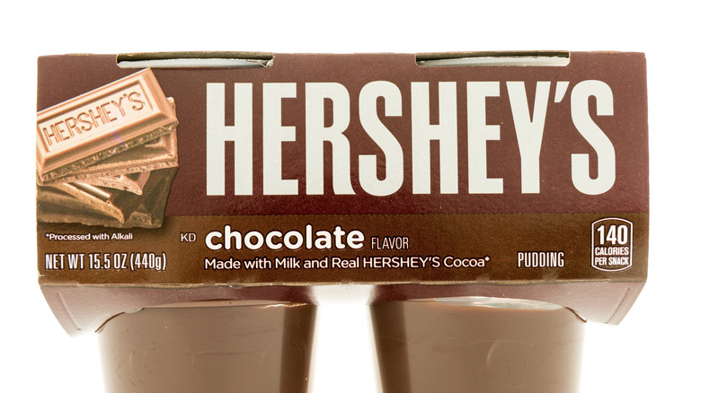 Hershey's chocolate pudding