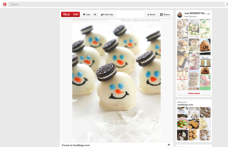 Oreo Truffle Snowmen