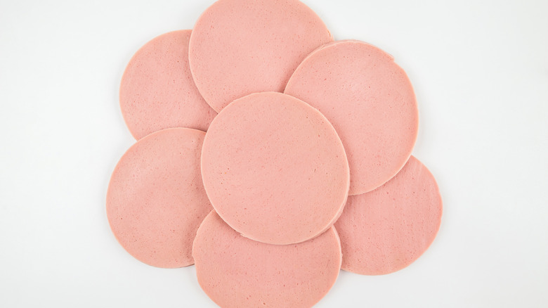 Slices of bologna