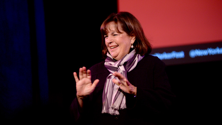 Ina Garten smiling at event