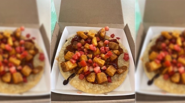 Vegan Taco Bell Mexican Pizza