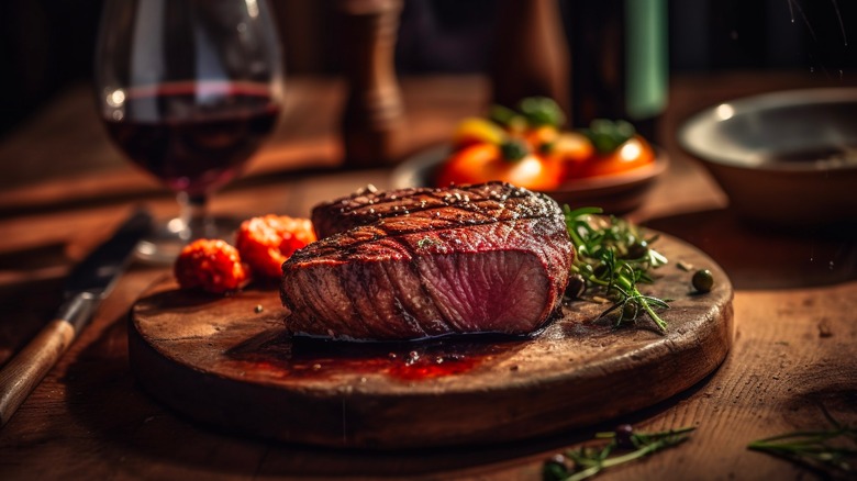 Steak on board