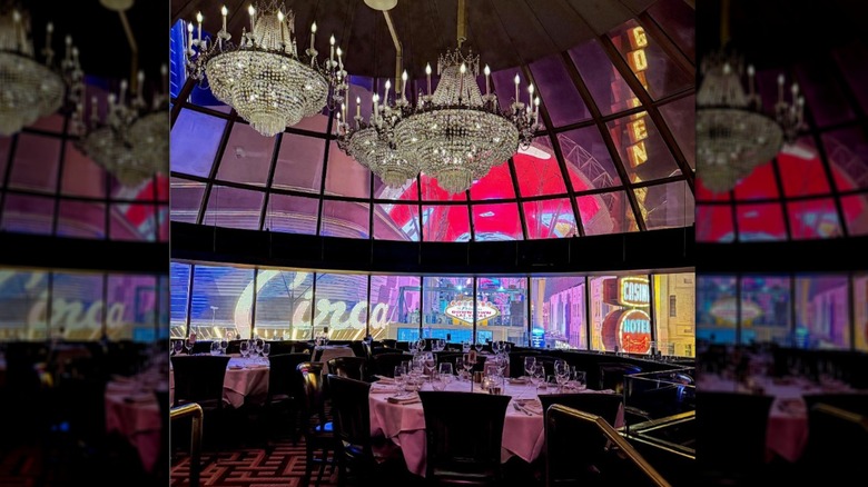 Oscar's steakhouse dome interior
